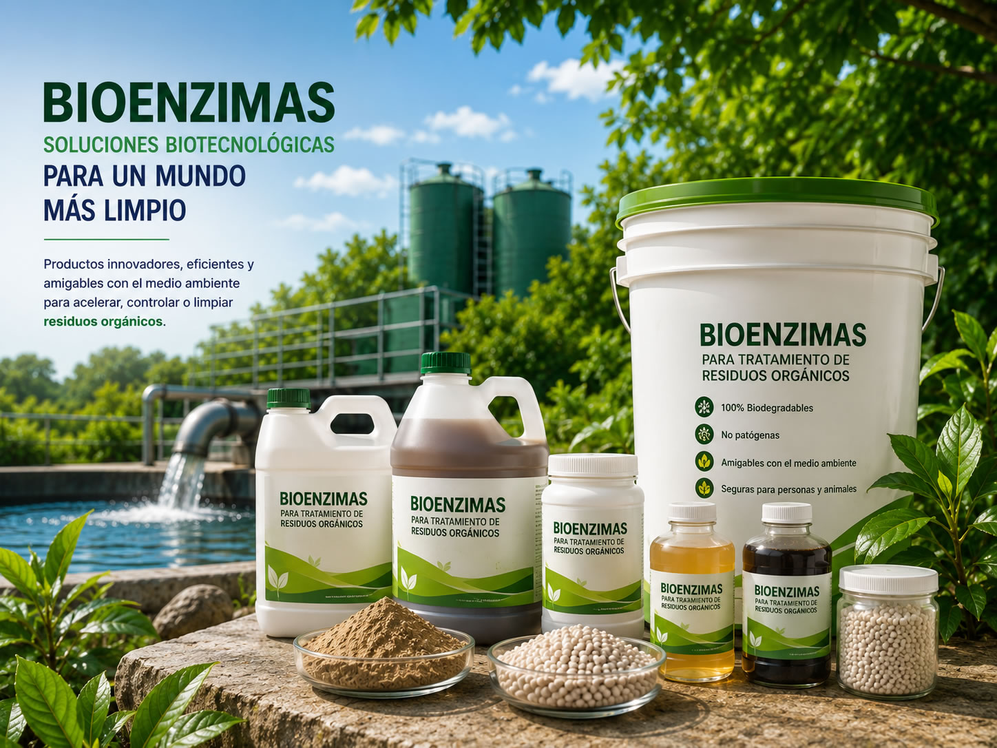 Equipo o planta de producción de BioTec de México